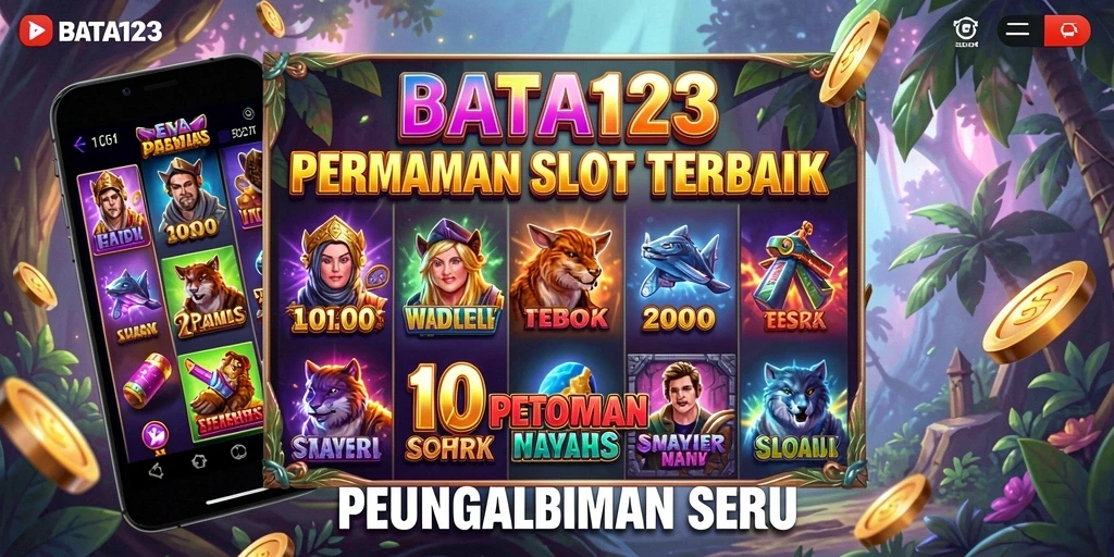 Tampilan menawan dari gameplay Slot BATA123.