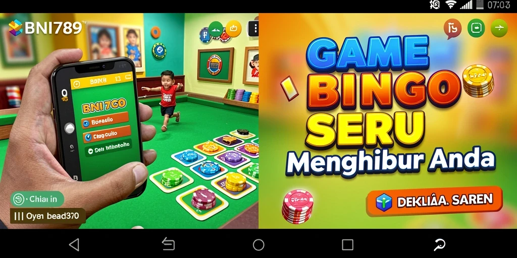 Tampilan gameplay seru di BNI789 dengan variasi Bingo.