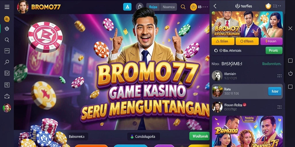 Tampilan screenshot gameplay BROMO77 dengan grafis yang menawan.