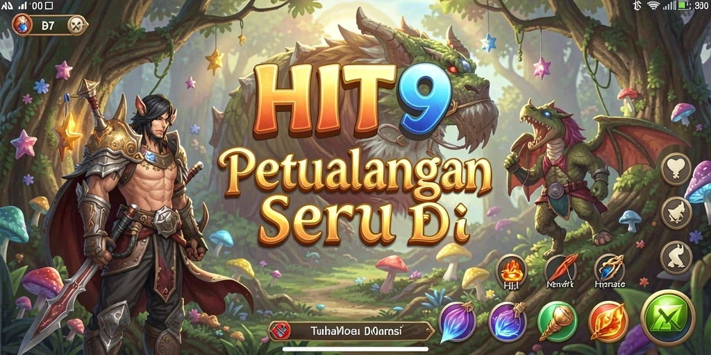 Tampilan gameplay seru dan menantang di dunia petualangan HIT9.