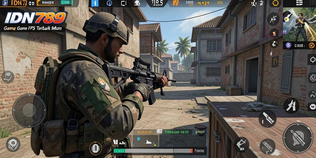 Tangkap momen aksi gameplay menegangkan di IDN789.