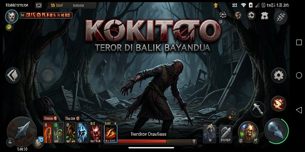 Tampak gameplay menegangkan dari KOKITOTO yang penuh dengan ketakutan.