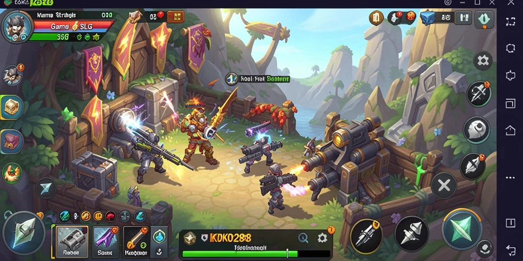 Tampilan gameplay KOKO288 yang menarik di dunia strategi.