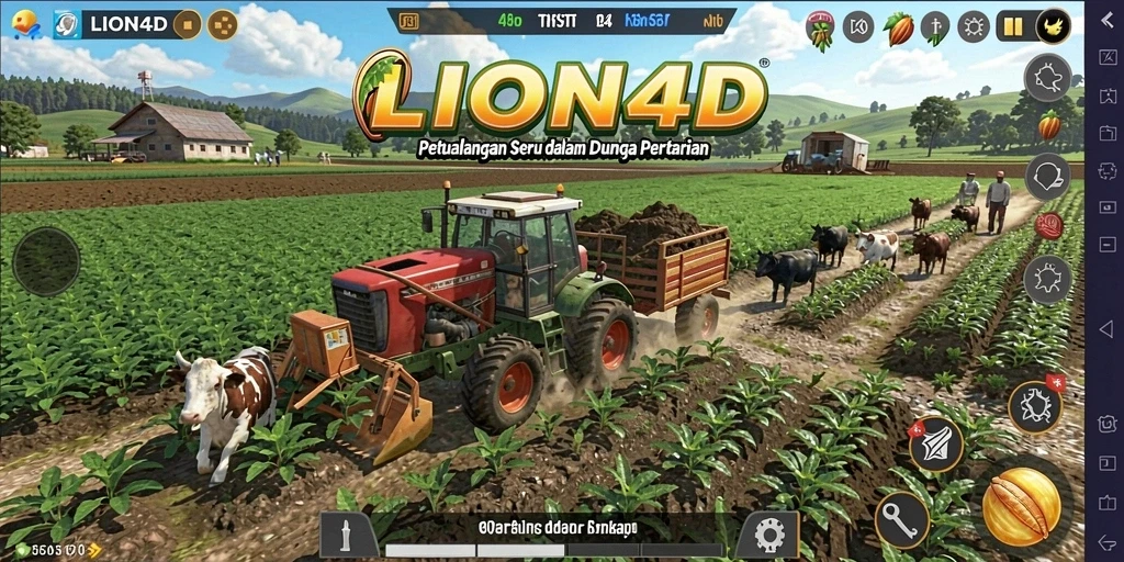 Gameplay seru dari LION4D dalam pertanian yang menantang.