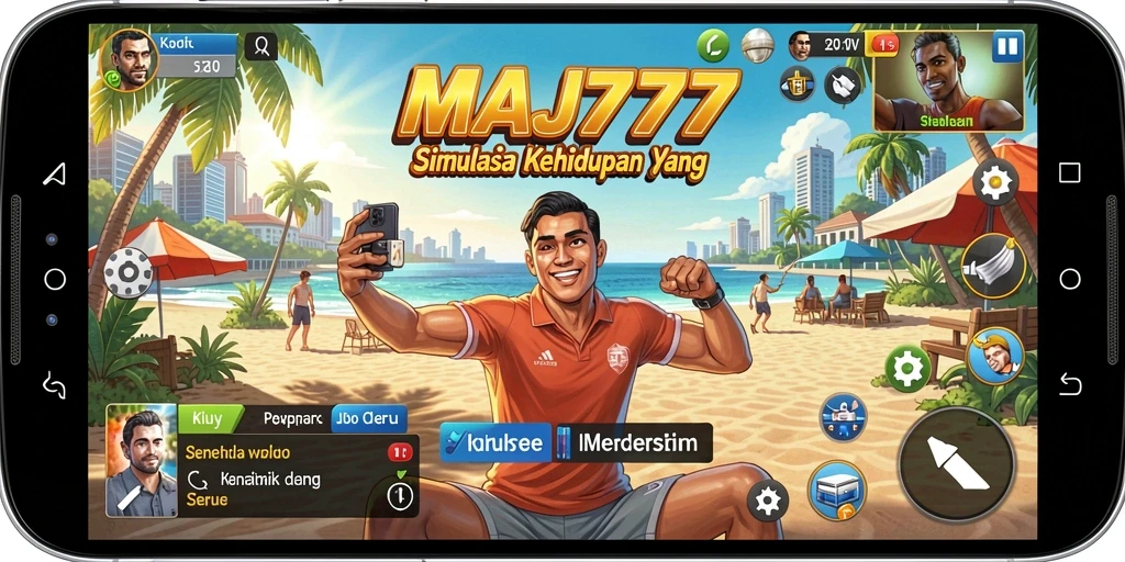 Tampilan gameplay MAJ777 yang menakjubkan dalam dunia simulasi.