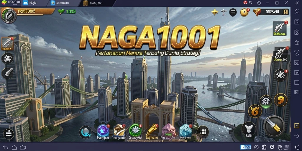 Gameplay seru dan strategi menara di NAGA1001.