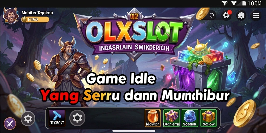 Screenshot OLXSLOT menampilkan gameplay Idle yang menarik.