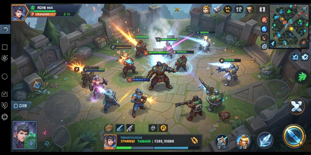 Tampilan gameplay RDI88 yang mendebarkan dengan aksi strategi.
