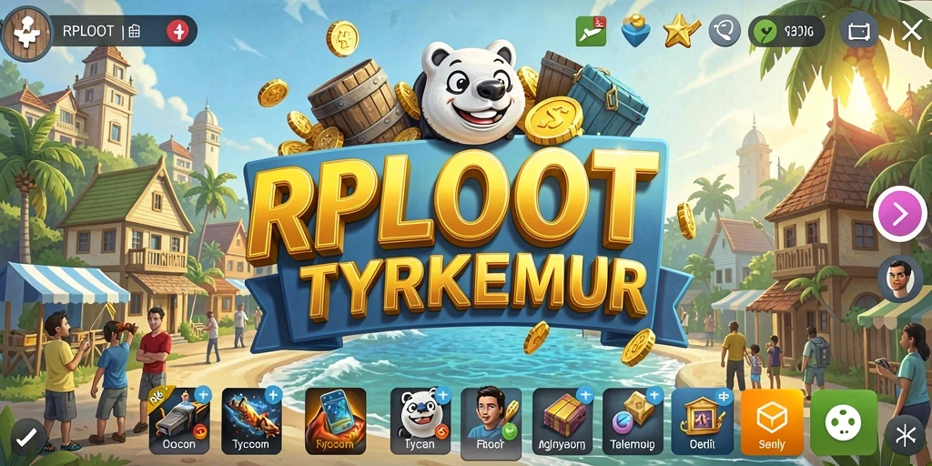 Tampilan gameplay RPLOOT yang menarik dan menantang.