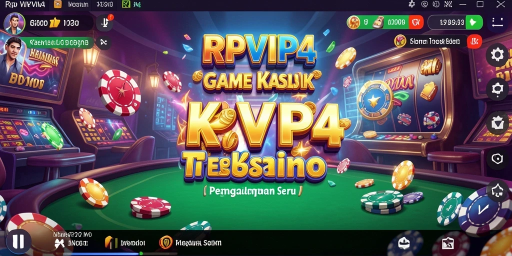 Tampilan gameplay RPVIP4 yang menarik dan penuh aksi Kasino.