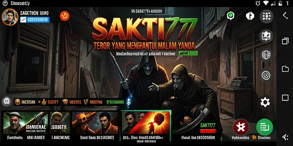 Gameplay SAKTI77 yang menakutkan dan mendebarkan.