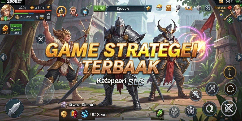 Tampilan gameplay menarik dari SBOBET dalam genre SLG.