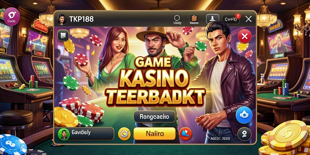 Tampilan gameplay dari TKP188 yang menarik dan interaktif.