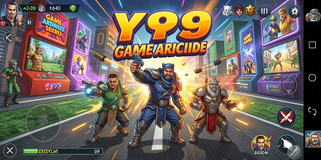 Screenshot gameplay Y89 dengan aksi seru dan grafis menarik.